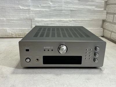 DENON UDRA-F10 Stereo RDS Receiver / Vollverstärker, Silber - Bild 1 von 4