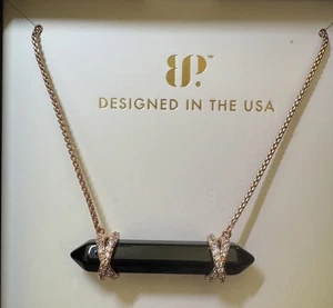 Bomb Party Untamed Necklace - NK14994 Killer Instinct On Rose Gold - Picture 1 of 4
