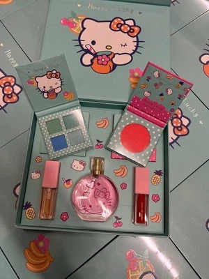 Colección de maquillaje Hello Kitty ¡Nueva caja sellada! Cosméticos Belleza Niñas Mujeres Foto 1 de 4