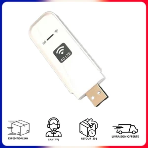 Routeur 4G Clé USB Internet Mobile Partout Carte SIM Portable Haut Débit - Imagen 1 de 4