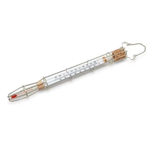 Glas Zucker Thermometer +80° +180°C Thermohauser - Bild 1 von 2