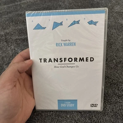Transformed: How God Changes Us | Taught by Rick Warren | DVD Pastor Rick SEALED - Image 1 of 3