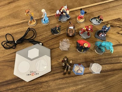 Disney Infinity 1.0 2.0 Xbox 360 Lote masivo de 14 figuras/cubos portales Foto 1 de 4