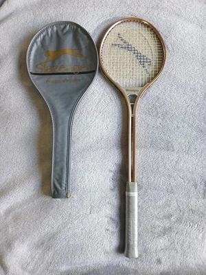 Vintage Slazenger Panther Power Squash Racket & Case - Image 1 of 4