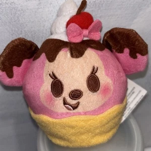 Disney Munchlings Einzelportion Plüsch Minnie Erdbeere Eisbecher duftend 5 Zoll - Bild 1 von 3