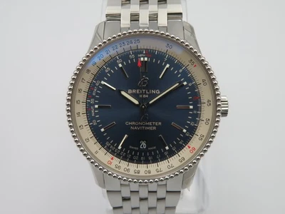 Reloj pulsera Breitling Navitimer A17326 de acero inoxidable usado para hombre Foto 1 de 4