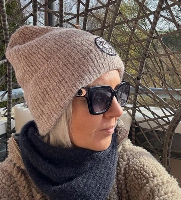 NEU❤️Zwillingsherz ❤️Mütze „Wild at Heart“ beige mit Patch