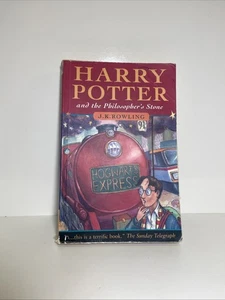 Harry Potter and the Philosopher's Stone Paperback Misprint Joanne Rowling Wand - Picture 1 of 7
