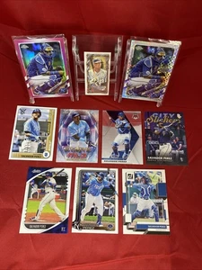 SALVADOR PEREZ SP Lot (10) SERIAL # /399 PINK FOIL Topps SILVER A&G Card ROYALS - Bild 1 von 12