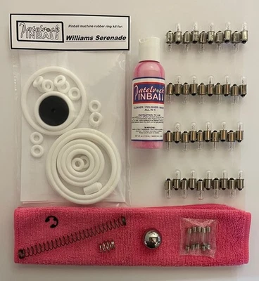 Kit de puesta a punto de mantenimiento de máquina de pinball Williams Serenade 1960 Foto 1 de 3