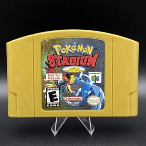 Pokemon Stadium 2 (Nintendo 64, N64) Not For Resale - Authentic CLEANED & TESTED - Picture 1 of 5