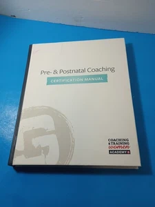 Pre & Postnatal Coaching Certification Manual CPPC book GGS HC VG - Imagen 1 de 7
