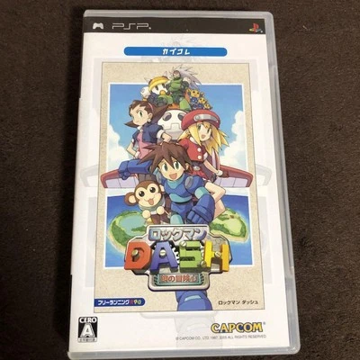 PSP Rockman Dash Megaman PlayStation Portable CAPCOM Action Game With Case Japan - Image 1 of 3
