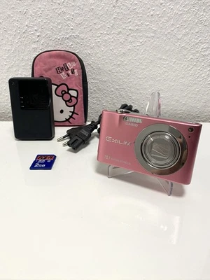 Casio Exilim EX-Z100 Rosa Pink / Kompakte Digitalkamera / 10.1 MP / Geprüft ✅ - Bild 1 von 4