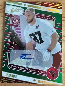 2024 Panini Absolute #167 Tip Reiman Green Auto 25/25 Bookend - Picture 1 of 3