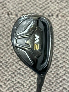 TaylorMade M2 Rescue Demo 22° 4 Hybrid M2 65g R Flex Shaft GP Tour Wrap Grip - Picture 1 of 10