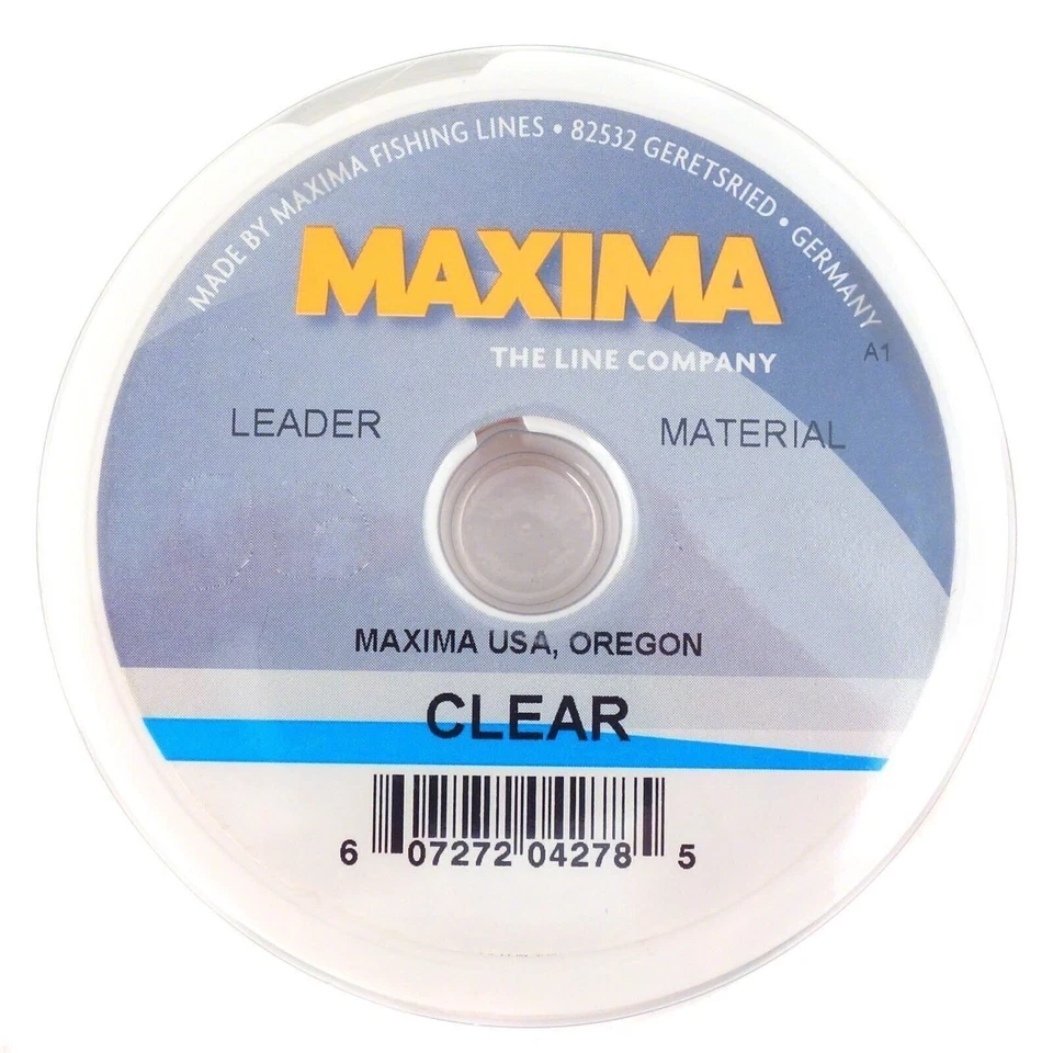 Maxima Fishing Line Leader Wheel, Clear, 15-Pound, 27-Yard - Image 1 of 1