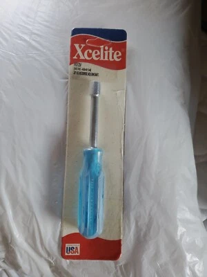 XCELITE HS12V 3/8" HEX  NUTDRIVER  HOLLOW SHAFT HS12 NEW FREE SHIP  MADE IN USA  - Image 1 of 4