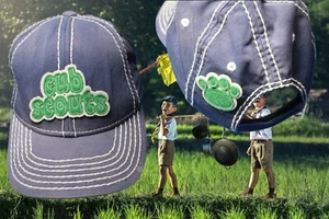 Scouts of America Cub Scouts Bordado Estampado de Patas Sombrero Gorra Juvenil - Imagen 1 de 8