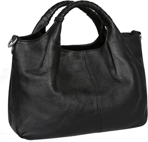 Genuine Leather Top Handle Purse Satchel Bag Designer Shoulder Bag Tote Ladies C - Picture 1 of 7