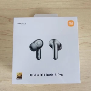 Auriculares Xiaomi Buds 5 Pro Bluetooth 5.4 Gris Titanio Nuevos de Japón - Imagen 1 de 4