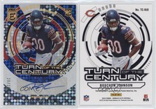 2023 Donruss Elite Turn of the Century Blue /25 Roschon Johnson Rookie Auto RC