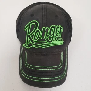 Ranger Boats Mens Baseball Cap One Size Black Adjustable Mesh Vacation Fisherman - Picture 1 of 12
