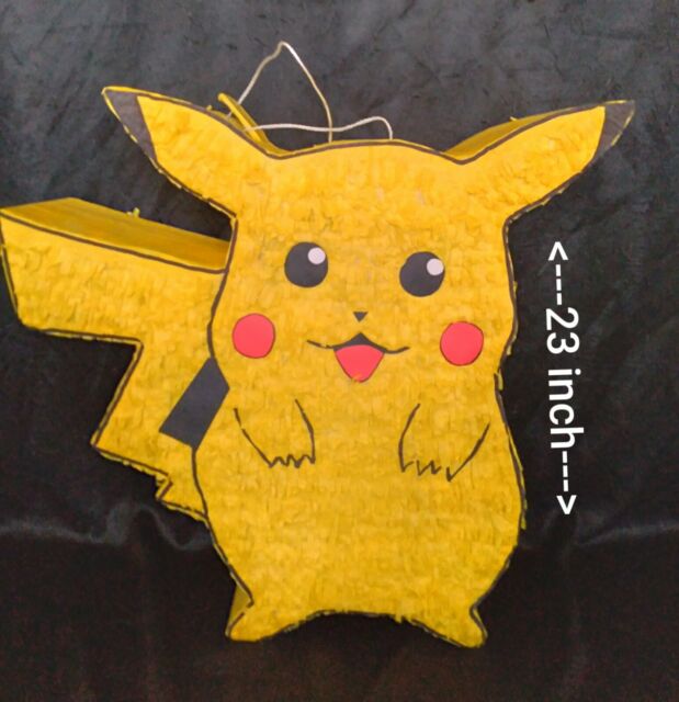 Piñata 3d redonda Pokemon Pikachu Disfraces baratos sevilla