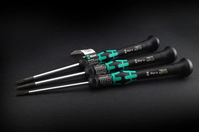 WERA Innensechskant Sechskant Hex-Plus Schraubendreher 2 / 2,5 / 3 mm Modellbau  - Bild 1 von 2