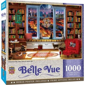 Masterpieces Puzzle; Downtown City View von David Maclean; 1000 Teile - Bild 1 von 1