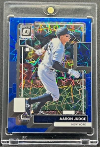 Aaron Judge Super Rare Panini Donruss Optic Blue Velocity Prizm Serial # /99 - Picture 1 of 8