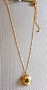 Vintage to Now gold tone necklace w/ locket - 18"+ 3" extender - Picture 1 of 4