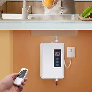 4KW Electric Water Heater, Under Sink Instant Calorifier+ LCD Touch Screen - Picture 1 of 15
