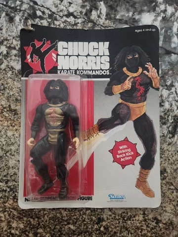 Chuck Norris Karate Kommandos Ninja Serpent 1986 Cover