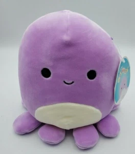 Peluche Squishmallow 5" pulpo violeta AUTÉNTICO púrpura suave nuevo con etiquetas - Imagen 1 de 3