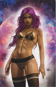 Bonita lencería Duty Calls Girls 2-Tamaranean Starfire Cosplay variante virgen -NM+ - Imagen 1 de 2