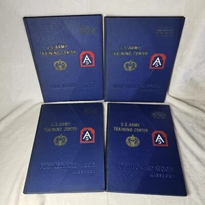 1966 US Army Fort Leonard Wood Training Center Yearbook Lot Of 4 Dec Oct May Aug - Picture 1 of 14