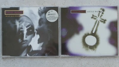 David Bowie ‎- 2 x – Dead Man Walking & Little Wonder Both Promo stickered MINT- - Bild 1 von 4