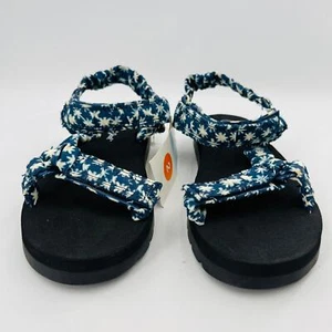 Sandalias deportivas Cat & Jack niños niñas azul marino plataforma floral talla 2 - Imagen 1 de 12