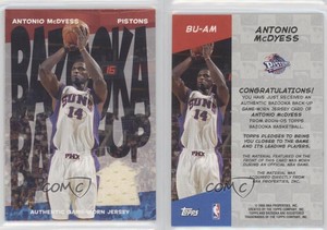 2004-05 Topps Bazooka Back-Up Antonio McDyess #BU-AM
