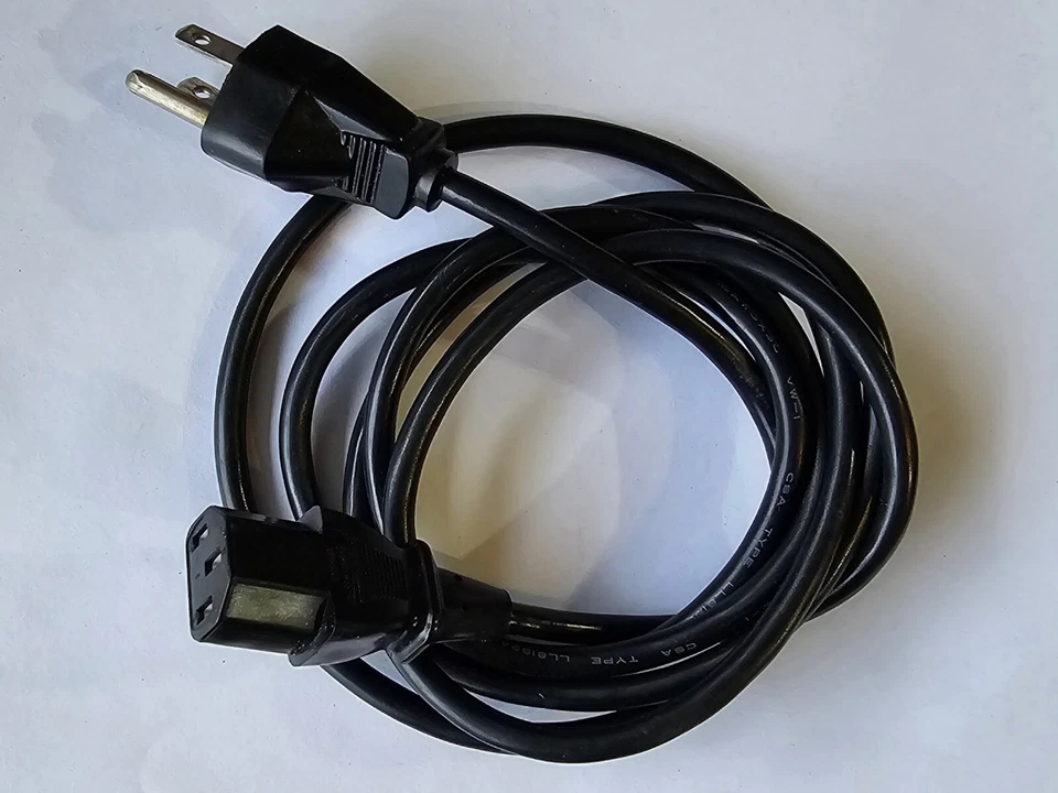 6FT Cord for BowFlex Treadclimber TC10 TC20 TC1000 TC3000 TC5000 TC5300 TC5500 - Image 1 of 1