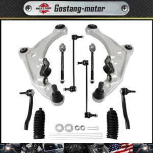 10X Front Lower Control Arm Ball Joint Tie Rod Sway Bar For 2009-14 Nissan Maxim - Imagen 1 de 9