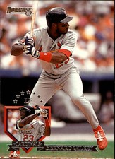 1995 Donruss St. Louis Cardinals Baseball Card #379 Bernard Gilkey