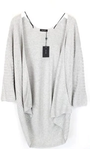 Cop Copine Enki Cardigan Pullover Women M Wool Blend Knitted Mix Gray - Picture 1 of 6