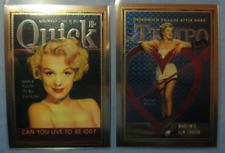 1993 SPORT TIME COVER GIRL CHROMIUM MARILYN MONROE A FEW SPECIAL MOMENTS CARDS