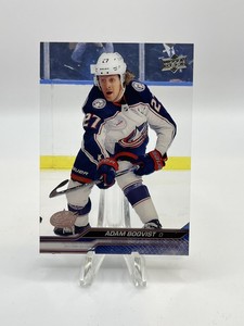 2023-24 Upper Deck Series 1 CLEAR CUT SP #52 Adam Boqvist Columbus Blue Jackets