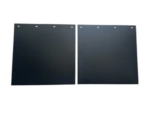 Mud Flaps for Semi Truck/Trailer Black Universal MudFlaps 24''x24'' /Pair/ Blk - Picture 1 of 5
