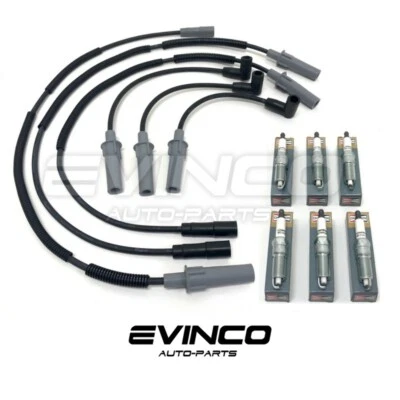 Mopar Spark Plug Wire Set For 2007-2011 Jeep Wrangler 3.8L 68017712AC OEM - Image 1 of 3