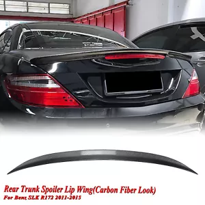 Rear Trunk Spoiler Splitter Wing For Mercedes Benz SLK R171 2005-2010 - Picture 1 of 10