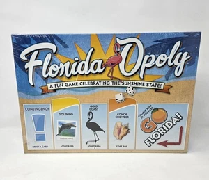 Florida-Opoly Board Game Celebrating The Sunshine State Sealed Brand New  - Picture 1 of 6